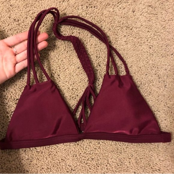 Zaful Burgundy Bikini - Picture 4 of 4